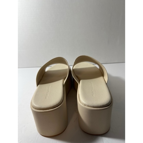 Princess Polly Cream Mules Modern Design - Picture 4 of 8
